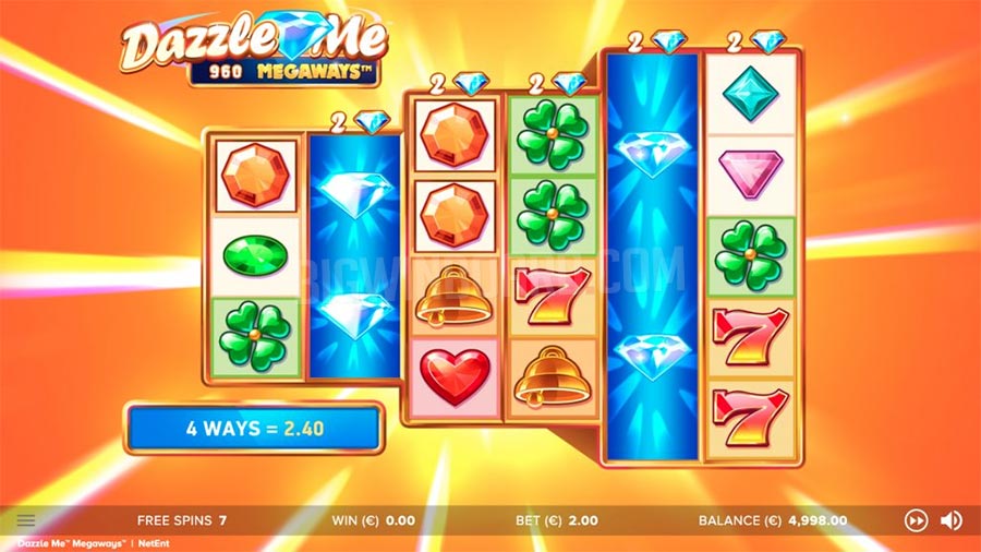 dazzle me megaways slot